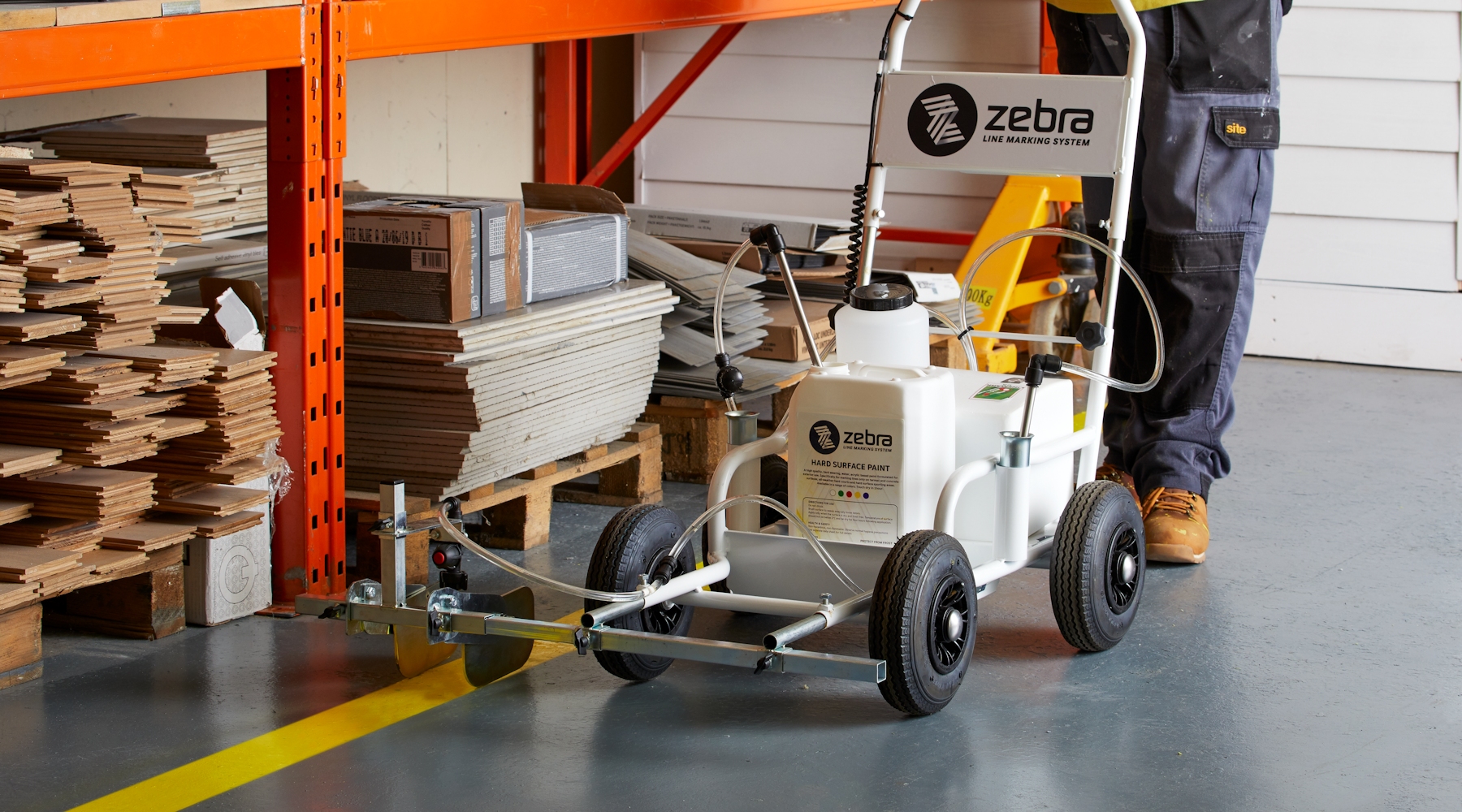 Zebra Pro Hard Surface Line Marking Bundle